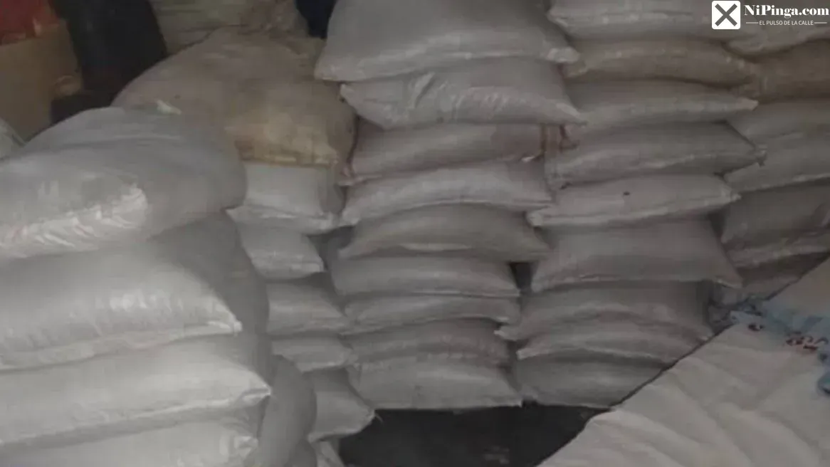 ¡80 Sacos de Café! ¡Agarraron al tipo en Santiago!