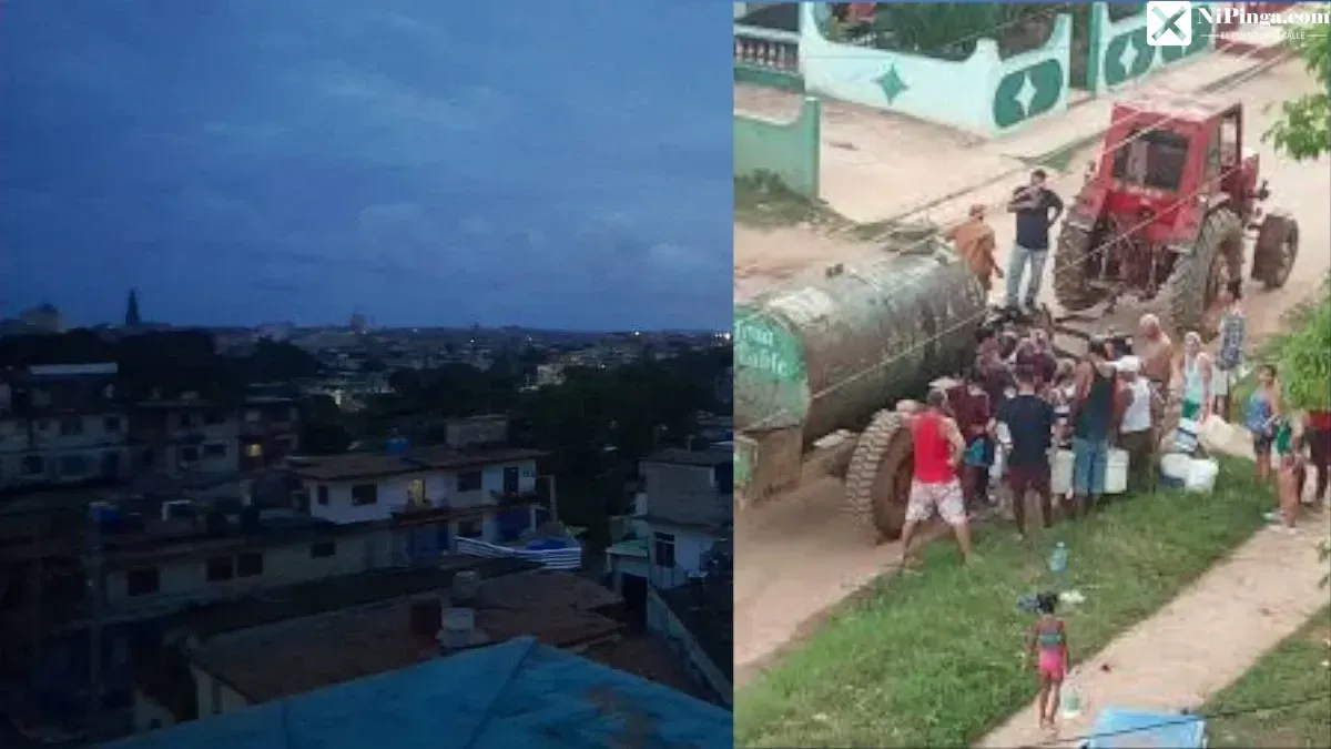 ¡Apagón y sin agua!: ¡Cuba, la isla del descaro!