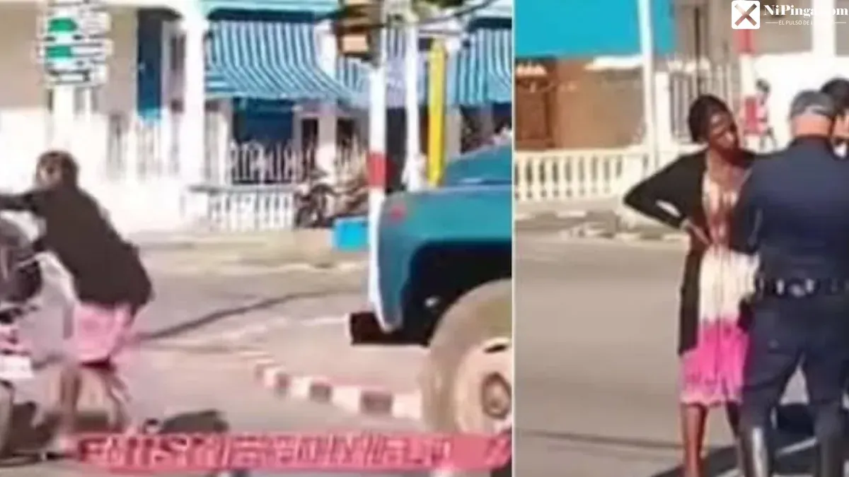 ¡Ay, Dios mío! ¡La loca del 'kímico' armó candela en Pinar!