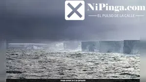 ¡Ay, Mamá! ¡Un pedazo de iceberg del tamaño de París se soltó!