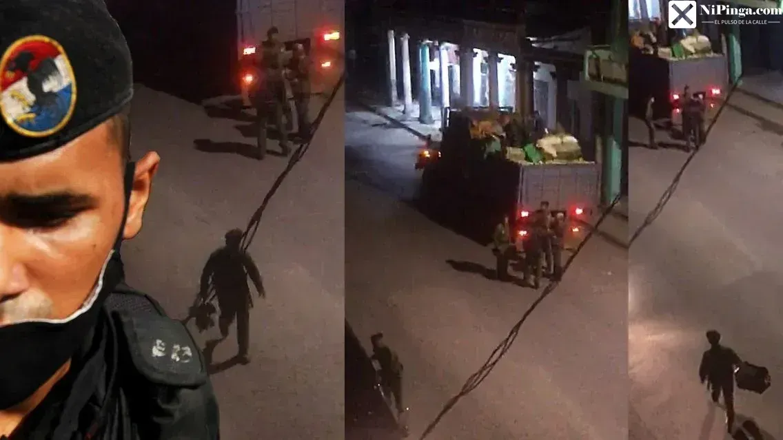 ¡Boinas Negras Robando Plátanos!  El descaro en su Máxima Expresión