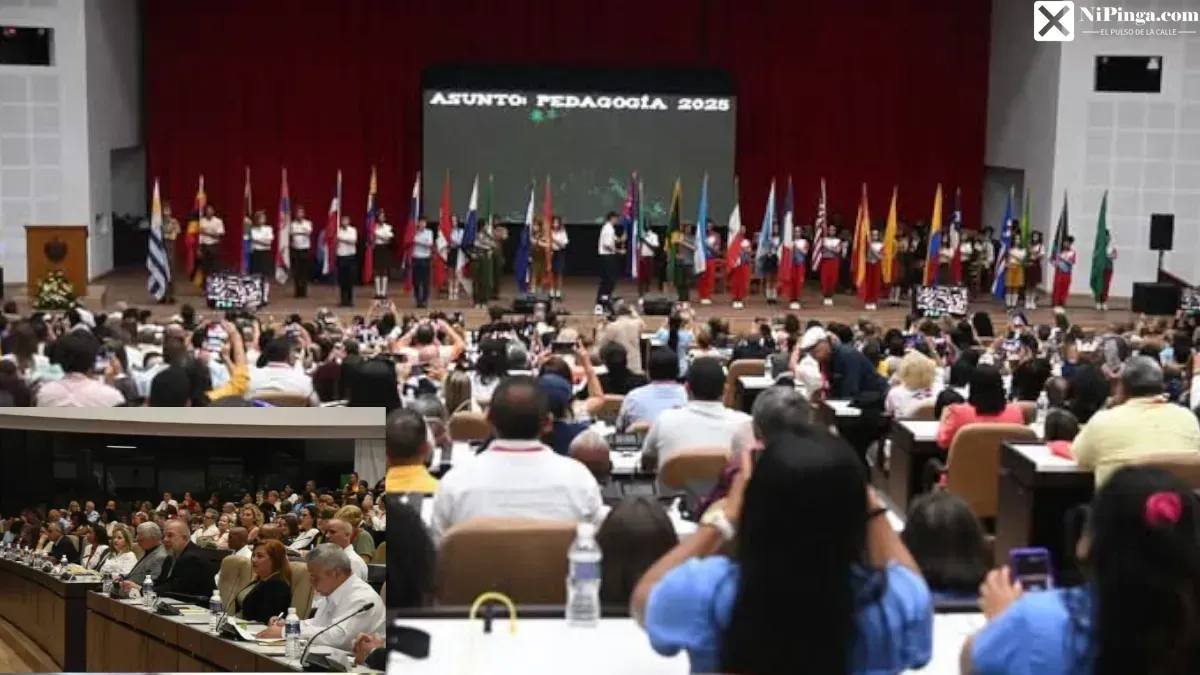 ¡Descaro! ¡Congreso Pedagógico en el Palacio mientras las escuelas se caen!