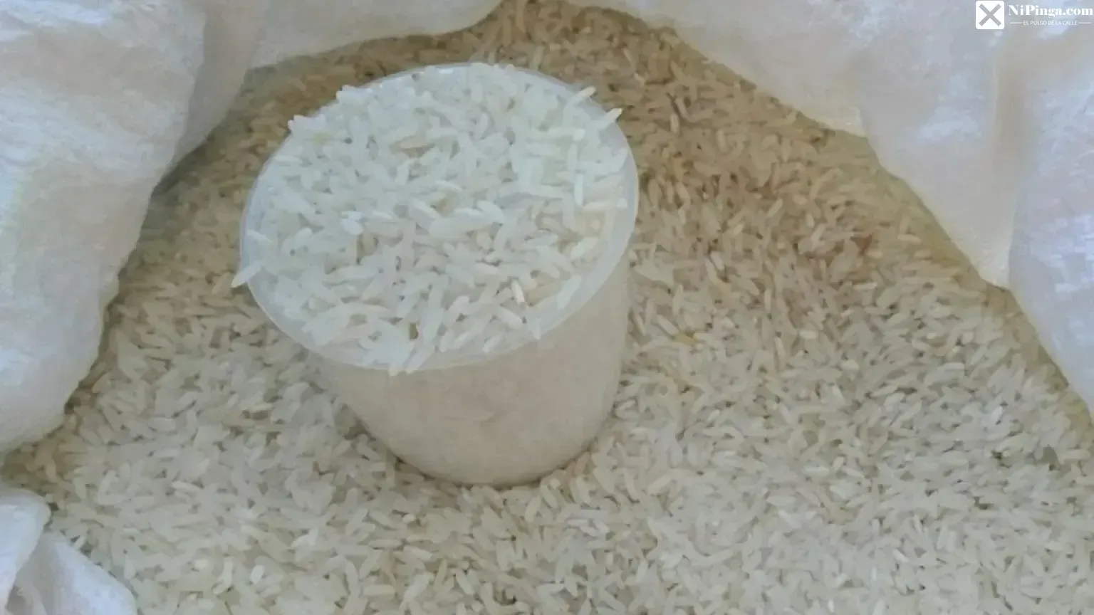 ¡El arroz se perdió en el camino!