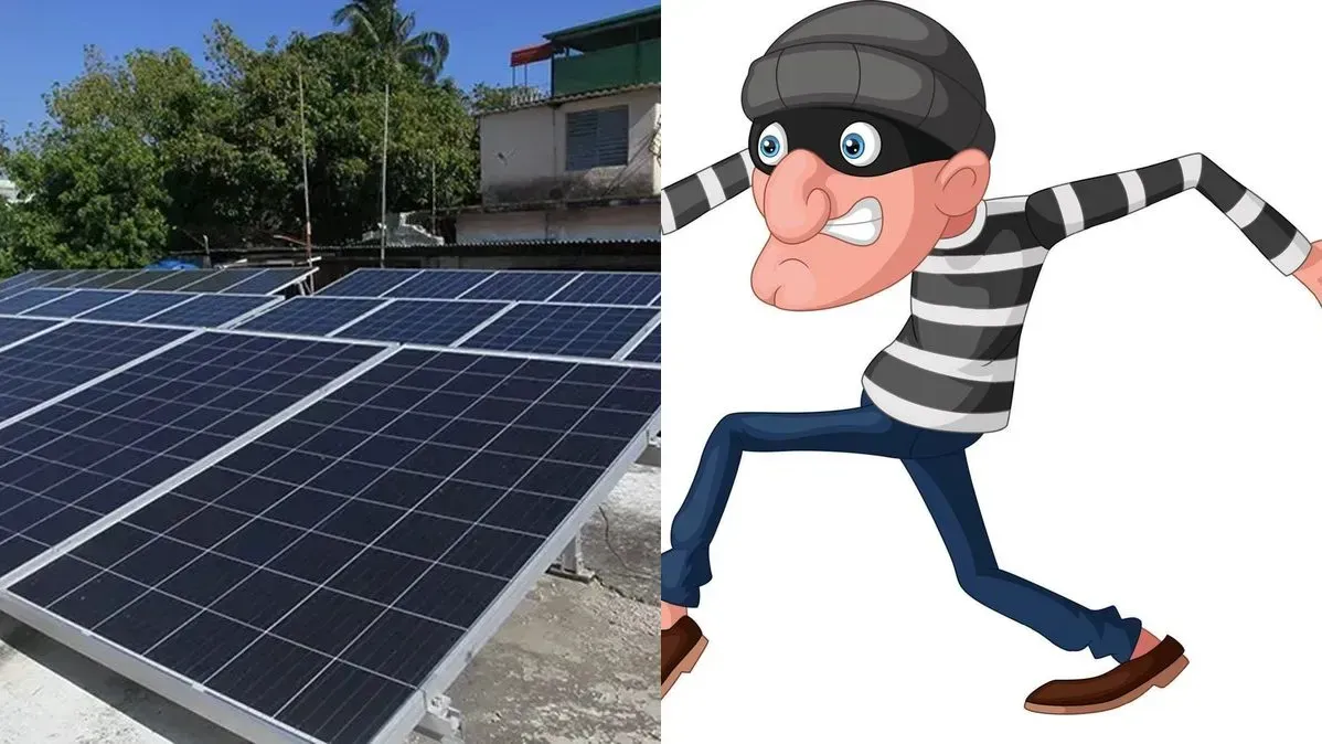 ¡Hasta los paneles solares se roban en Cuba!