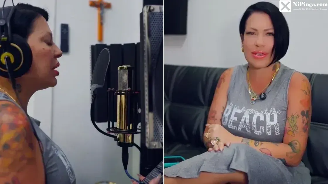 ¡La Diosa se soltó a llorar! ¡Tremendo cuento en la grabación!