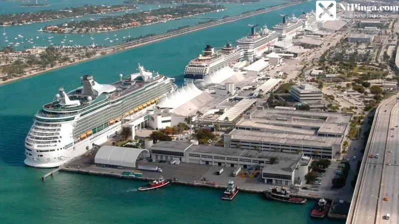 ¡Miami! ¡Terminal de cruceros con tecnología biométrica!