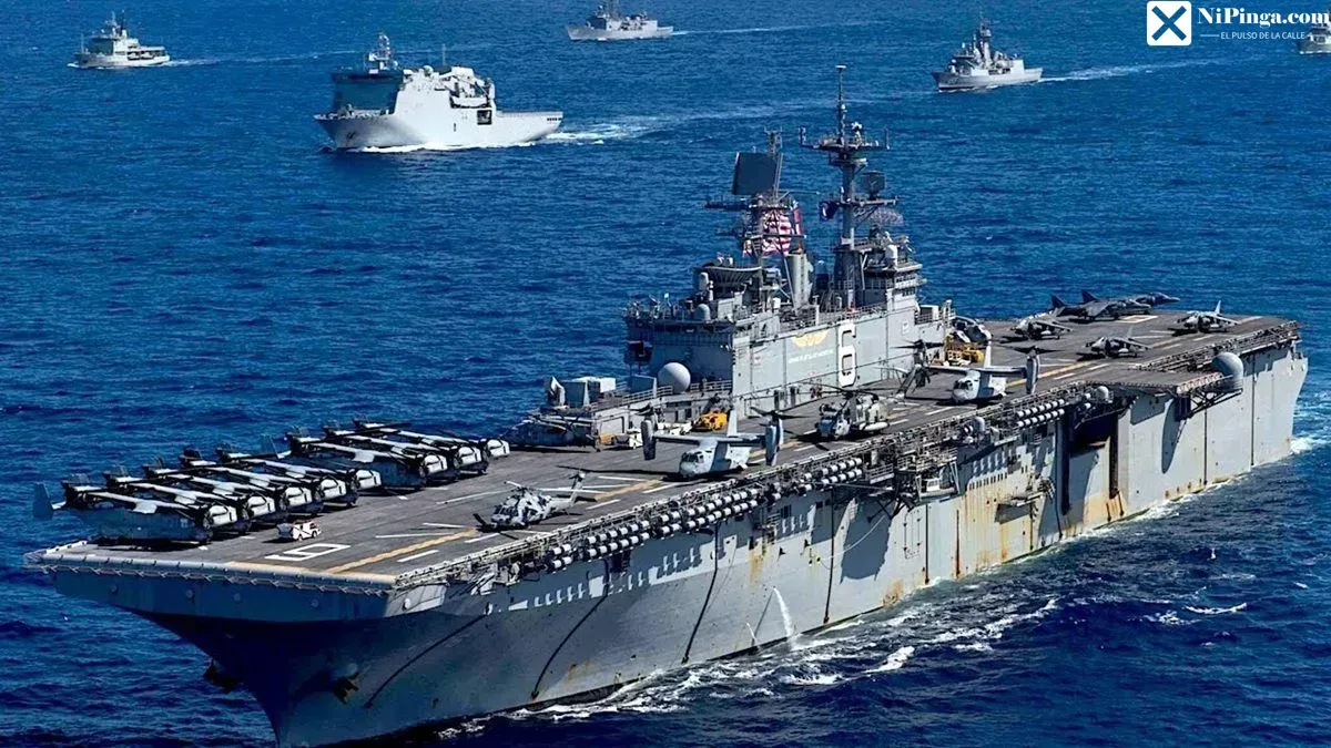 Ocho Buques de Guerra en el Caribe: ¿Show de Fuerza o Necesidad Real?