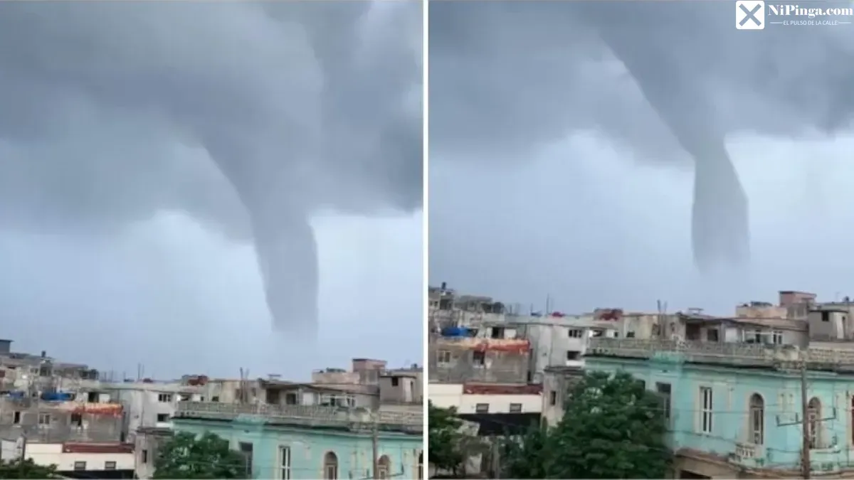 ¡Tromba en el Malecón! ¡La Habana se mojó, pero de asombro!