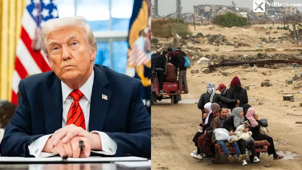 ¡Trump amenaza con 'un infierno' en Gaza!